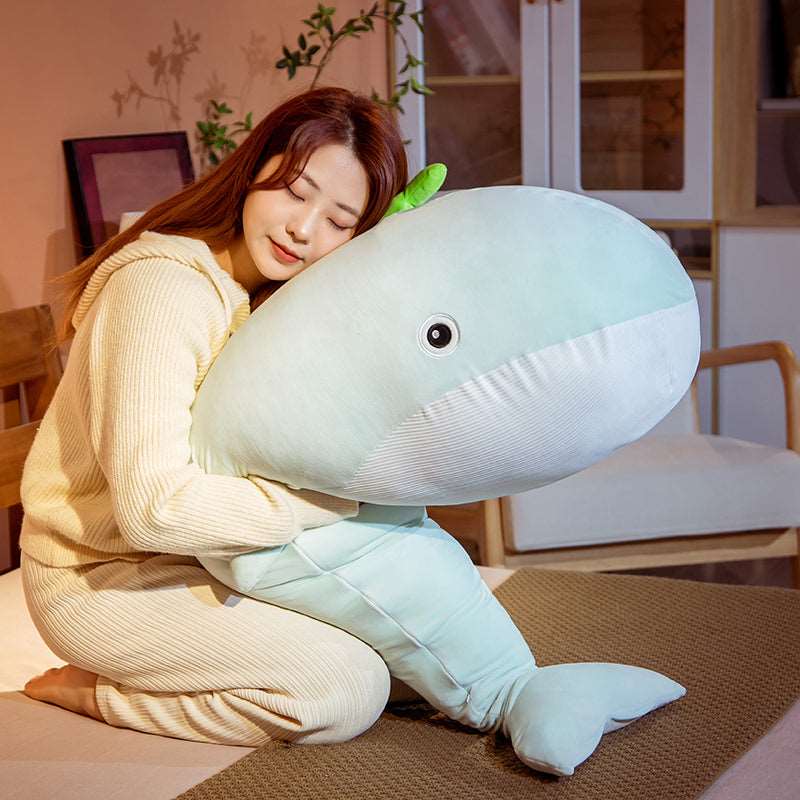 Kawaii Whimsical Whale Trio Plushies Wakaii