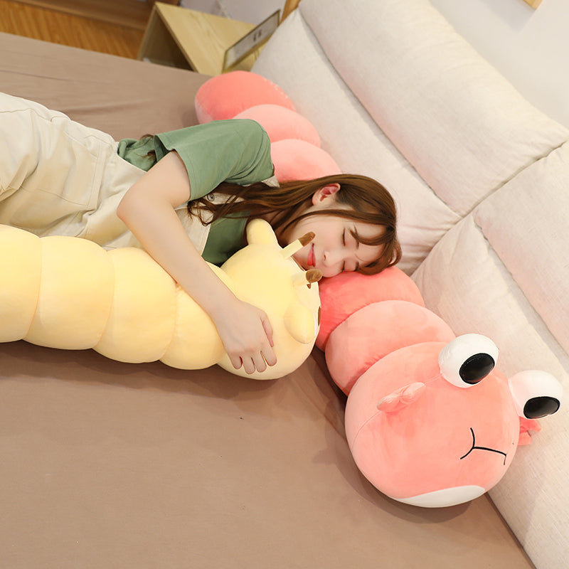 Kawaii Wiggly Caterpillar Plushies Wakaii