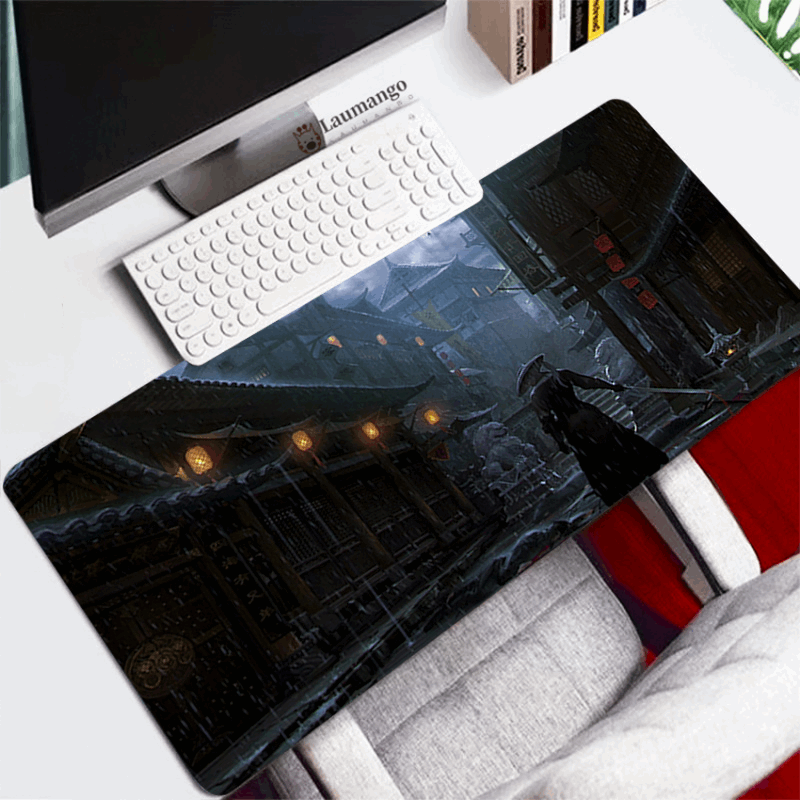 Samurai-Themed Mousepad Collection Wakaii