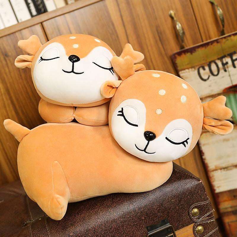 Lila the Kawaii Sleepy Deer Plushie Wakaii
