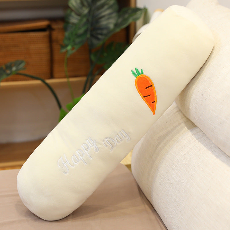 Cylinder Fruit Strawberry Throw Pillow Wakaii