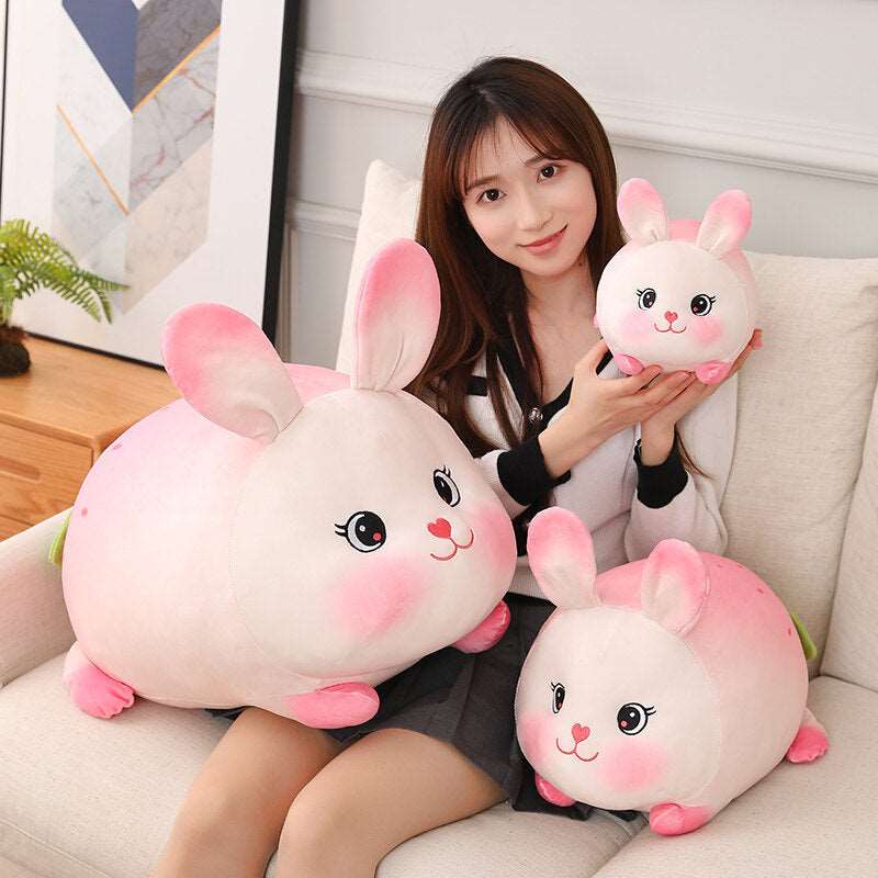 Lucky the Kawaii Strawberry Bunny Plushie Wakaii
