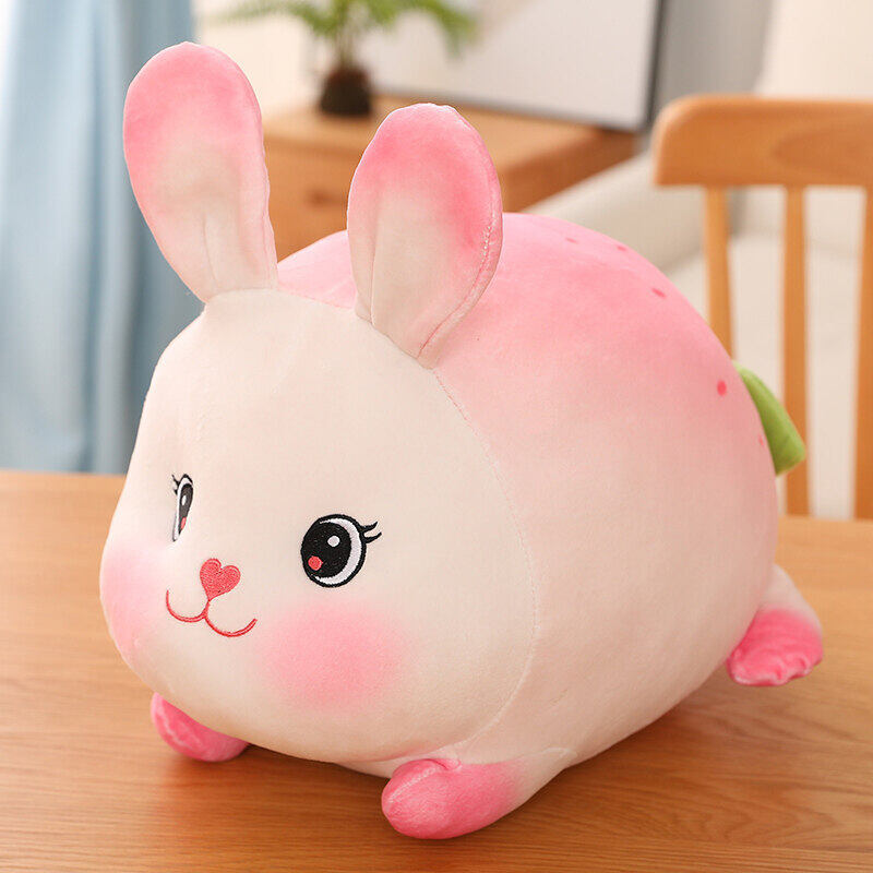 Lucky the Kawaii Strawberry Bunny Plushie Wakaii
