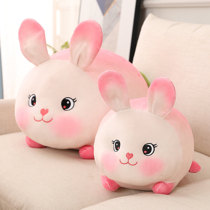 Lucky the Kawaii Strawberry Bunny Plushie Wakaii