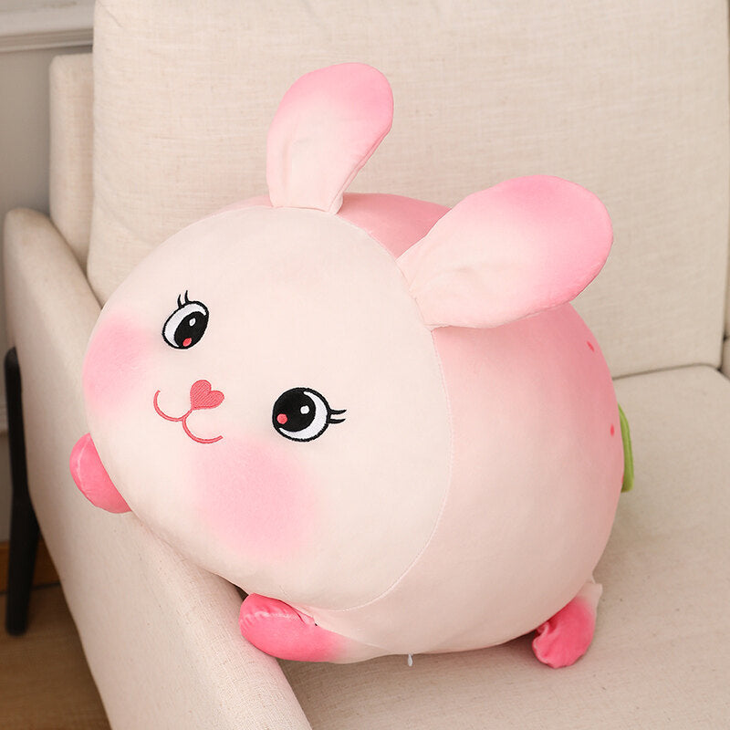 Lucky the Kawaii Strawberry Bunny Plushie Wakaii