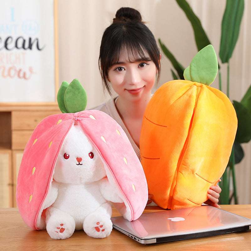 Luna & Stella The Reversible Kawaii Bunny Plushies Wakaii