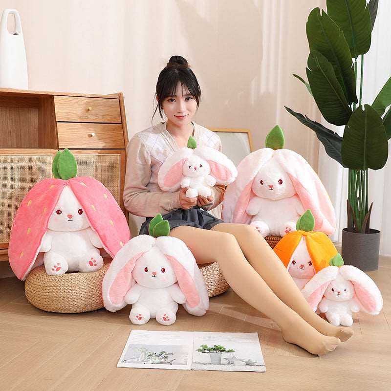 Luna & Stella The Reversible Kawaii Bunny Plushies Wakaii