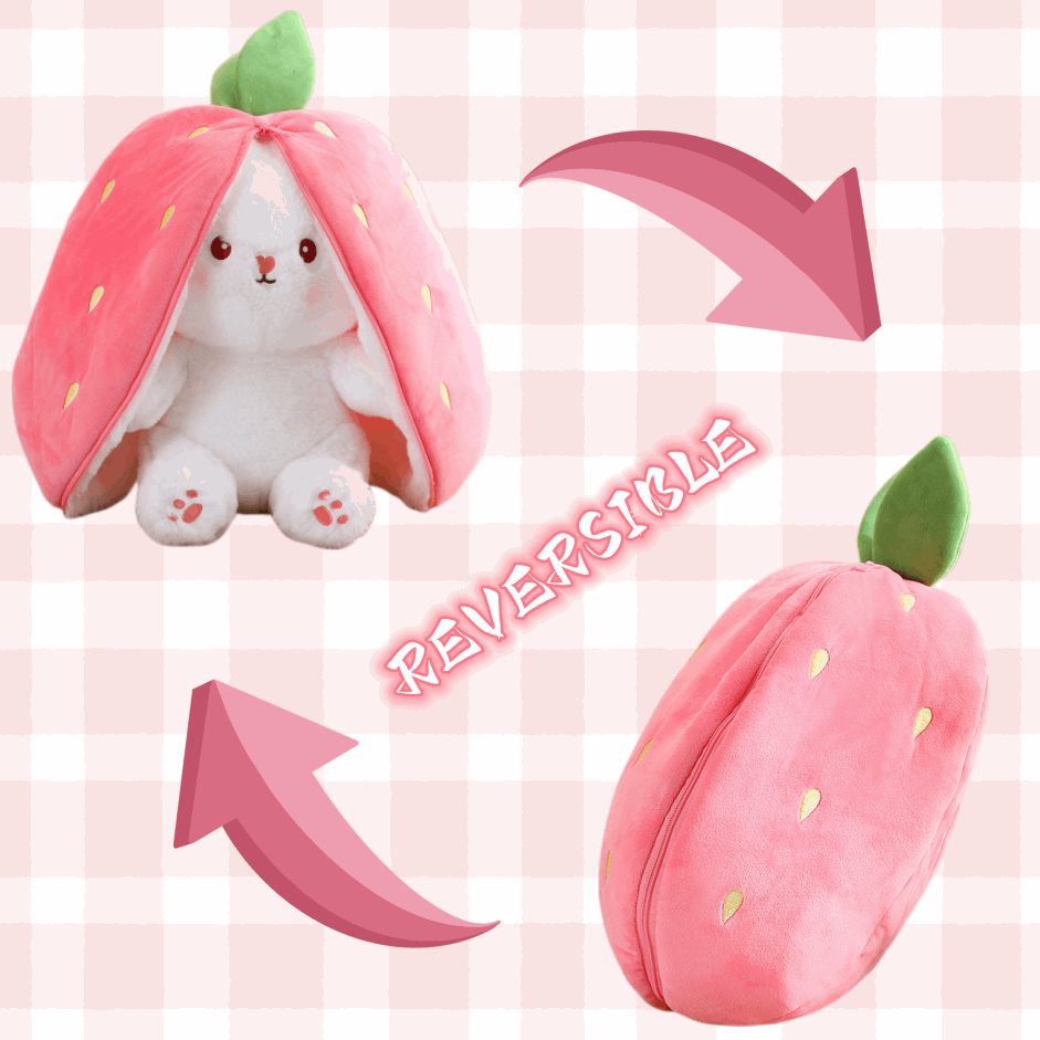 Luna & Stella The Reversible Kawaii Bunny Plushies Wakaii