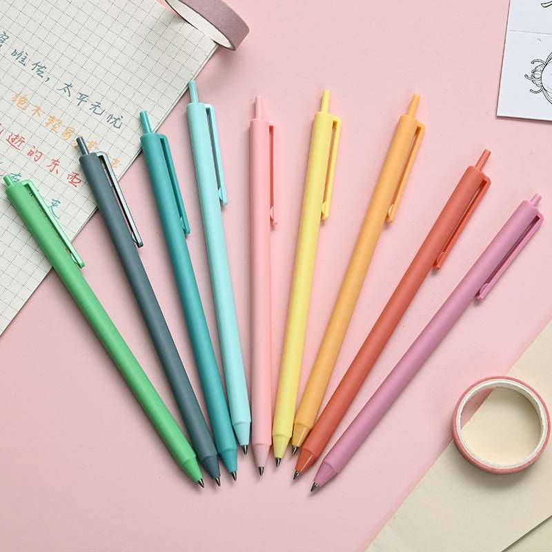 Hand Account Student Simple Gel Pen Set Wakaii