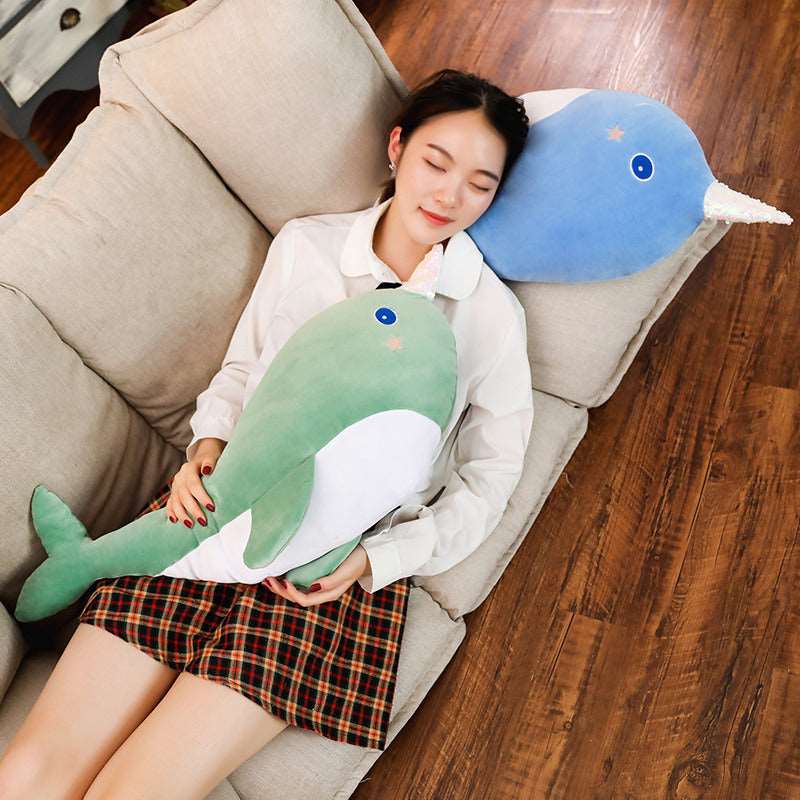 Nellie & Gigi The Kawaii Narwhal Duo Plushies Wakaii