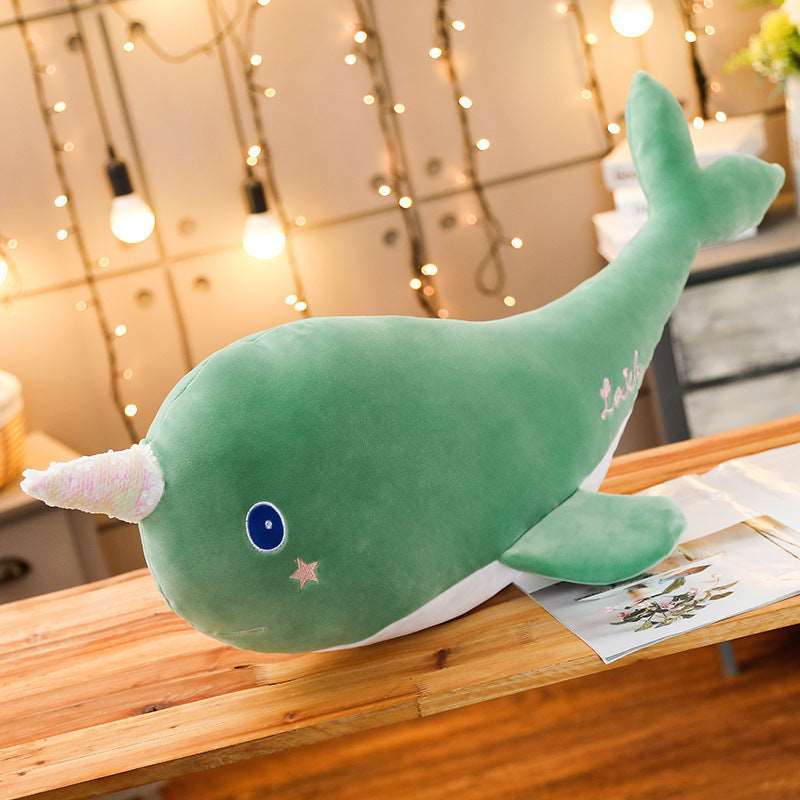 Nellie & Gigi The Kawaii Narwhal Duo Plushies Wakaii