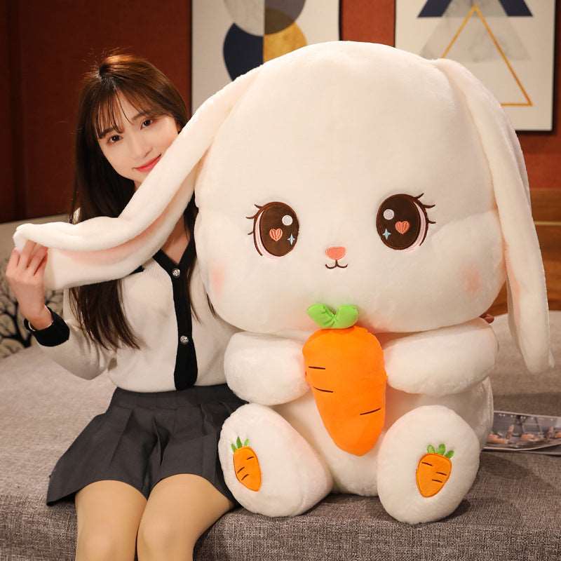 Puff the Kawaii White Bunny Plushie Wakaii