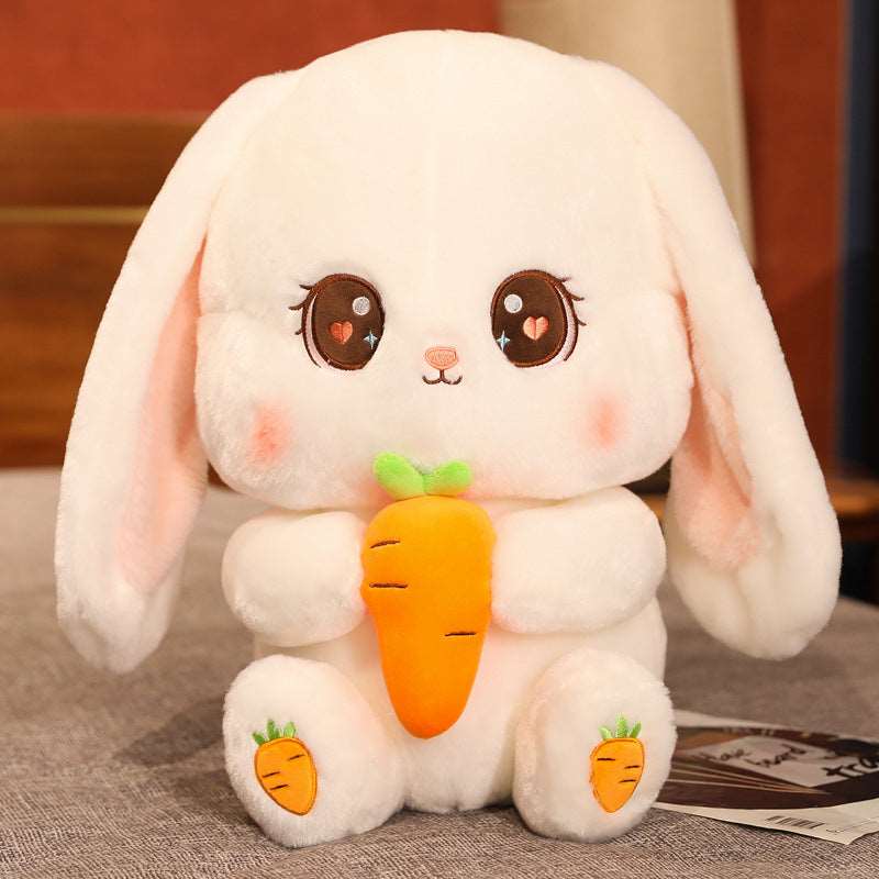 Puff the Kawaii White Bunny Plushie Wakaii