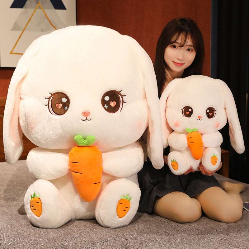 Puff the Kawaii White Bunny Plushie Wakaii