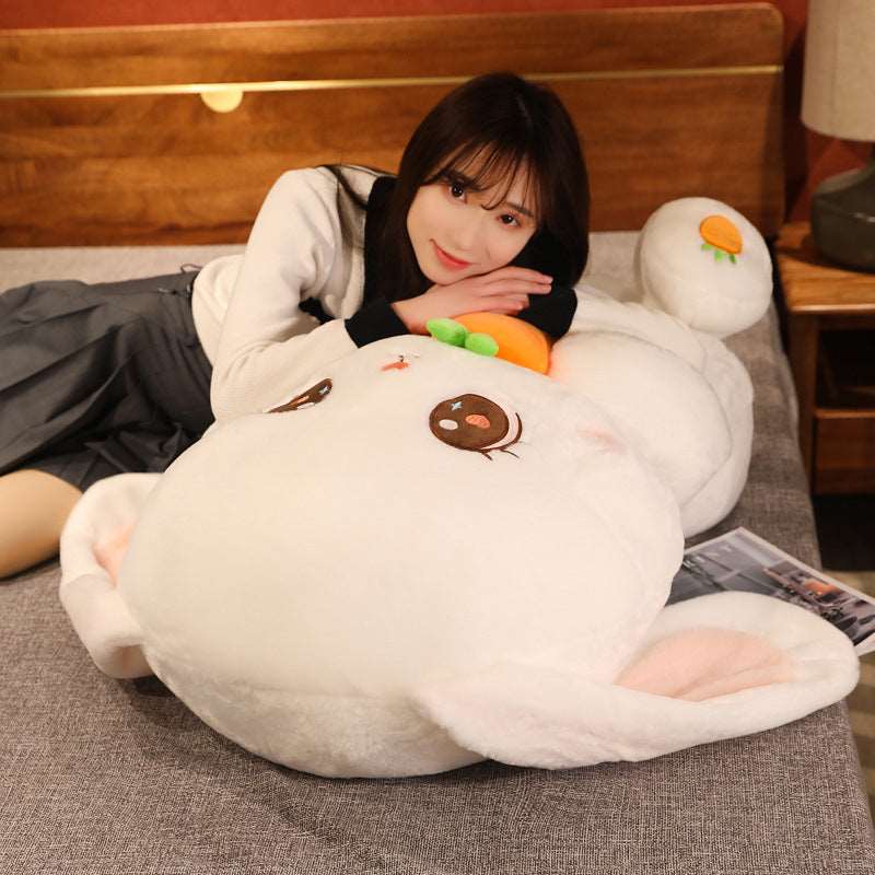 Puff the Kawaii White Bunny Plushie Wakaii