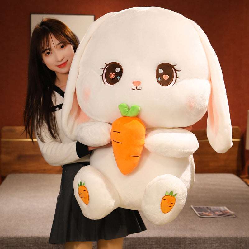 Puff the Kawaii White Bunny Plushie Wakaii