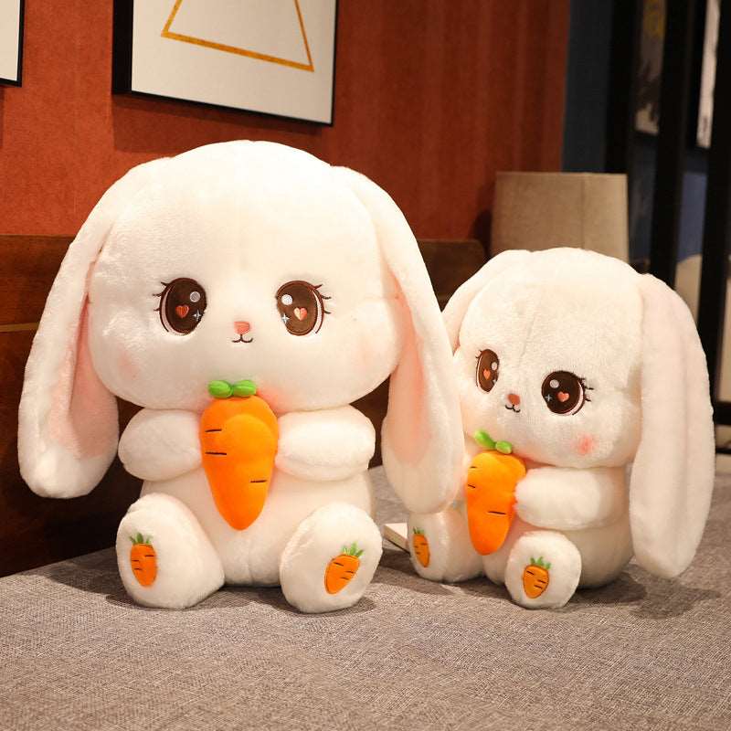 Puff the Kawaii White Bunny Plushie Wakaii
