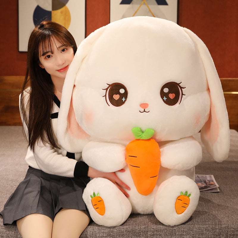 Puff the Kawaii White Bunny Plushie Wakaii