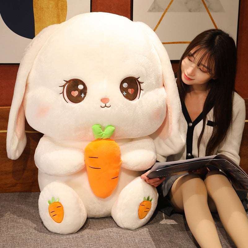 Puff the Kawaii White Bunny Plushie Wakaii