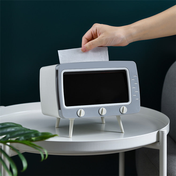 Retro TV Tissue Boxes Wakaii