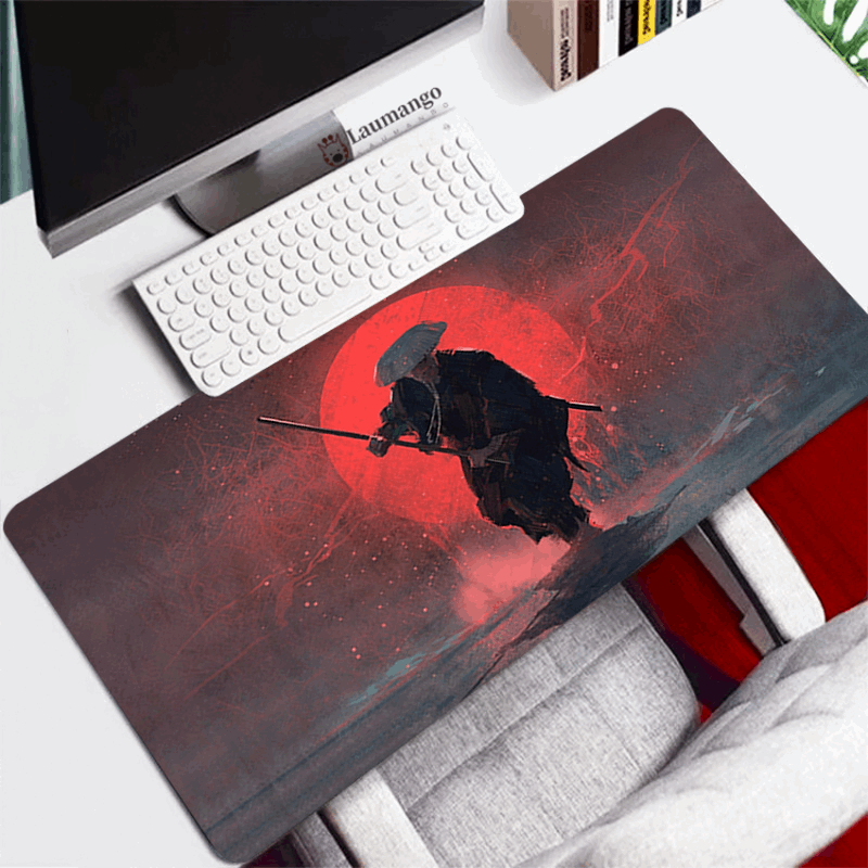 Samurai-Themed Mousepad Collection Wakaii