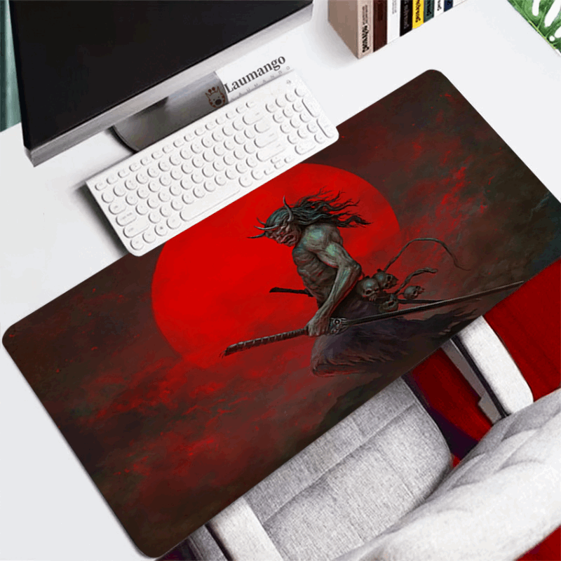 Samurai-Themed Mousepad Collection Wakaii