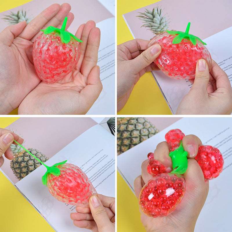 Stress-Relieving Squishy Strawberry Fidgets Wakaii