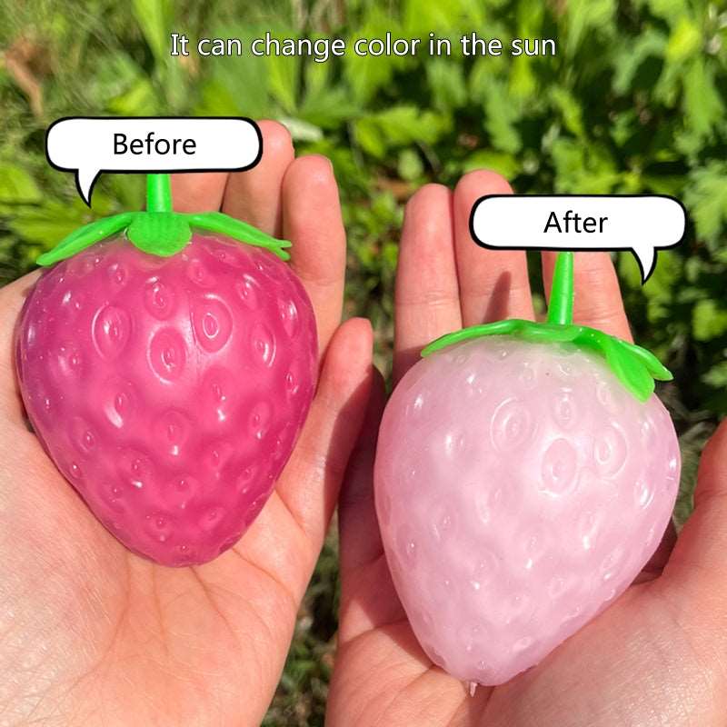 Stress-Relieving Squishy Strawberry Fidgets Wakaii