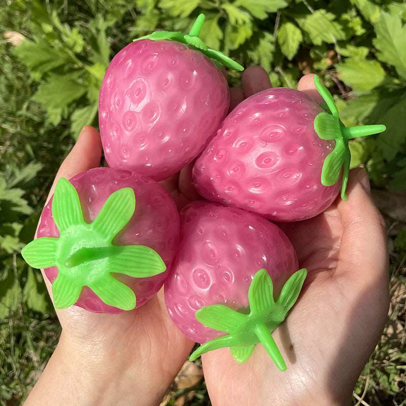 Stress-Relieving Squishy Strawberry Fidgets Wakaii