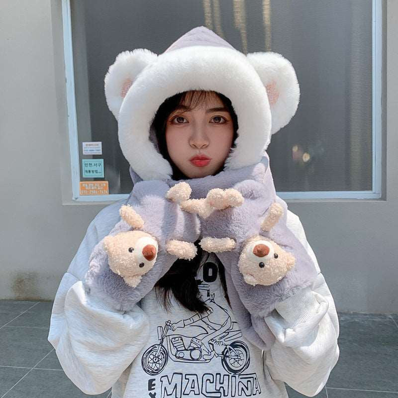 Snuggly Bears 3-in-1 Fluffy Set Wakaii