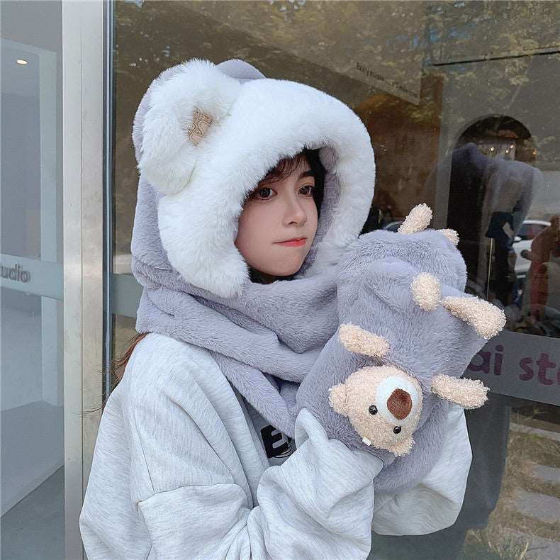 Snuggly Bears 3-in-1 Fluffy Set Wakaii