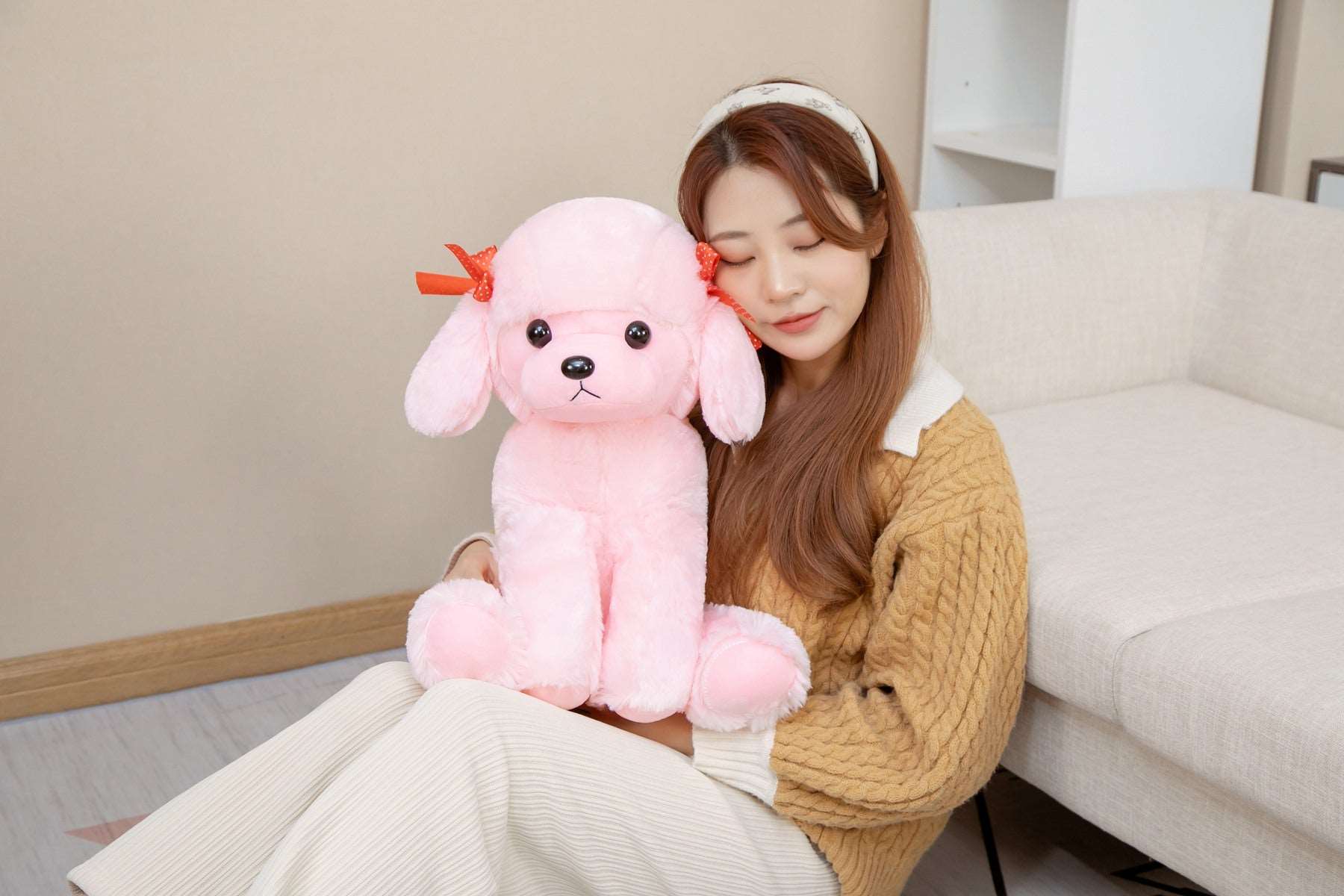 Spot & Fluff The Kawaii Poodle Plushies Duo