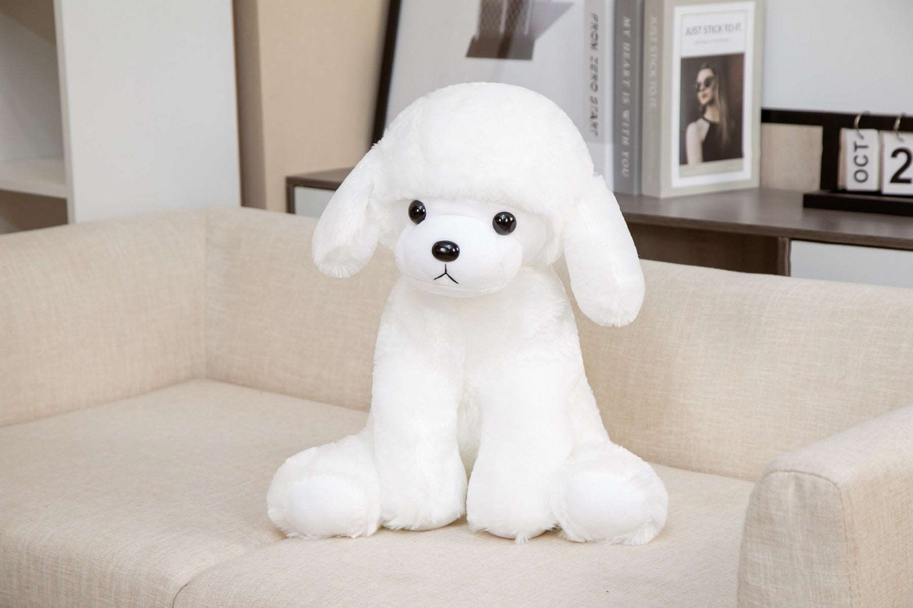 Spot & Fluff The Kawaii Poodle Plushies Duo