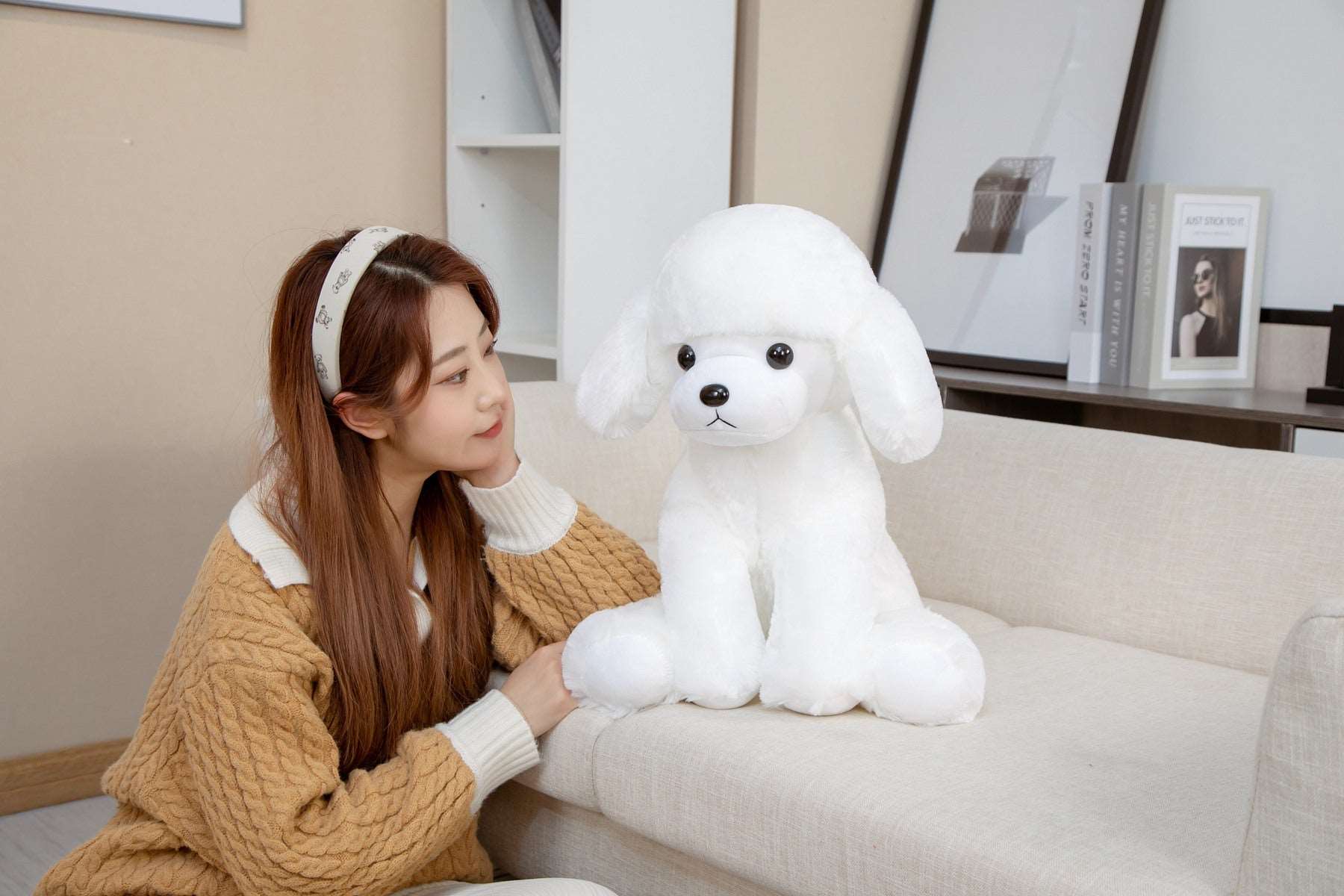 Spot & Fluff The Kawaii Poodle Plushies Duo