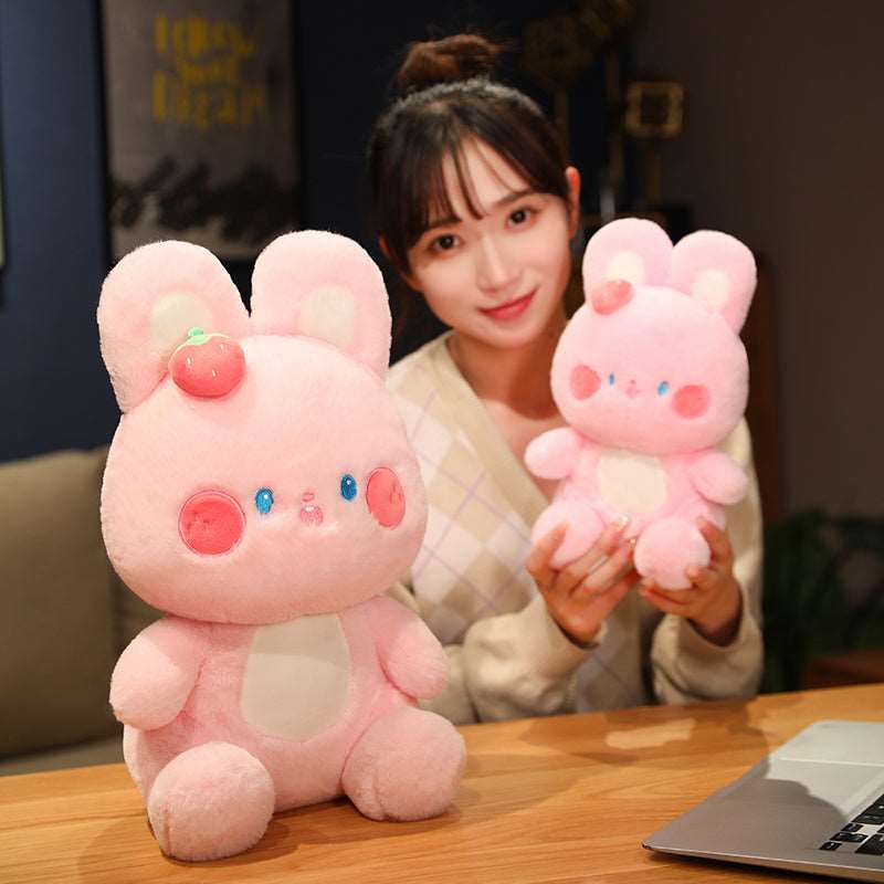Sprinkles the Kawaii Pink Bunny Plushie Wakaii