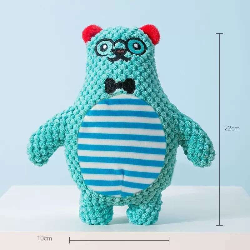 Squeaky Animal Buddies Dog Toys