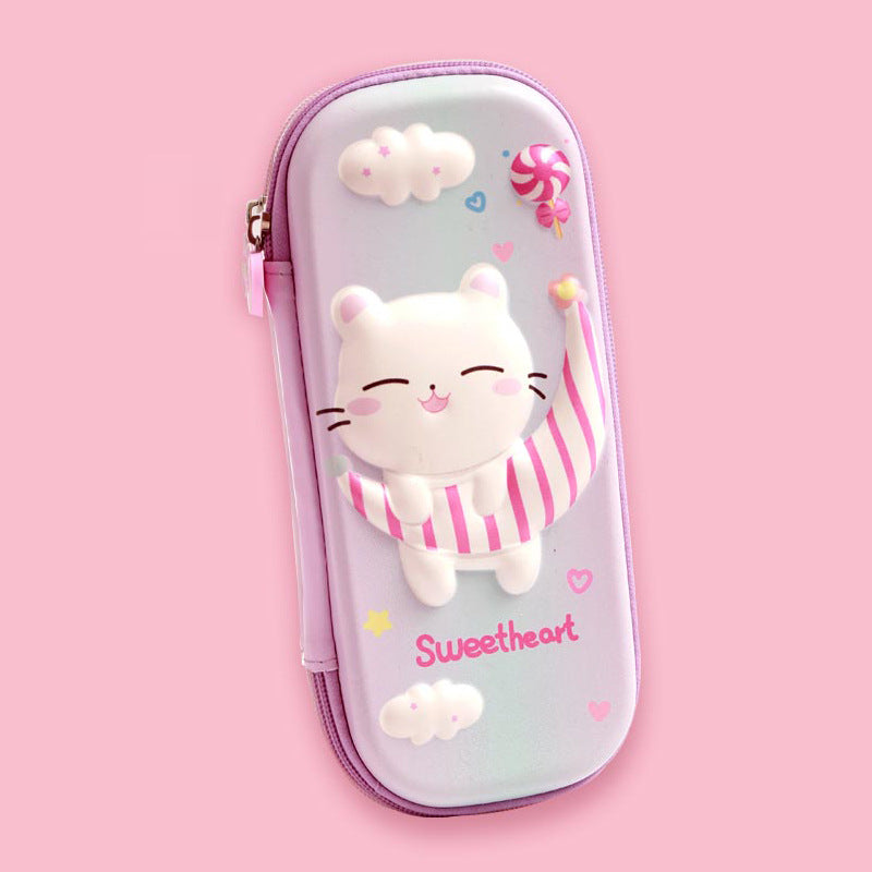 Squishy 3D Kawaii Cat Pencil Cases Wakaii