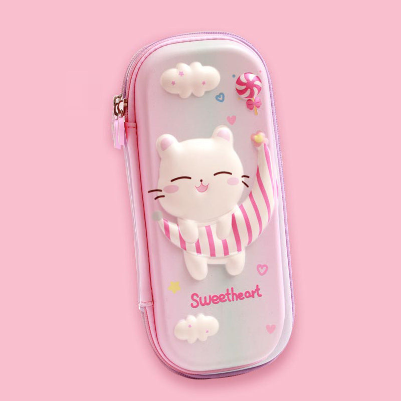 Squishy 3D Kawaii Cat Pencil Cases Wakaii