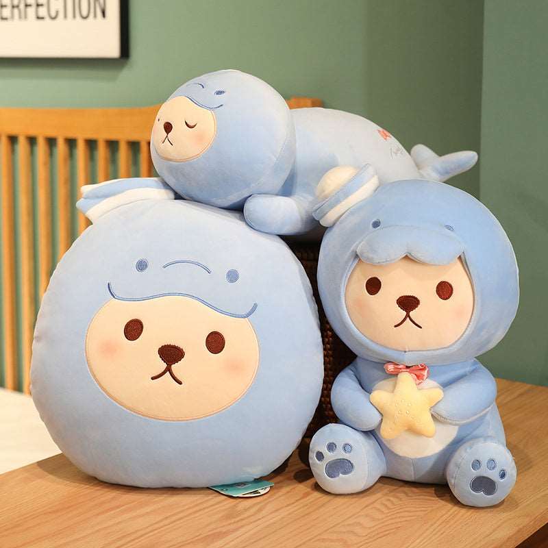 Starry the Magical Blue Bear Plushie Wakaii