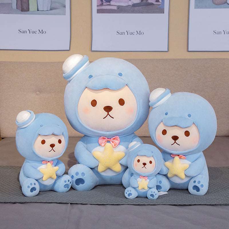 Starry the Magical Blue Bear Plushie Wakaii