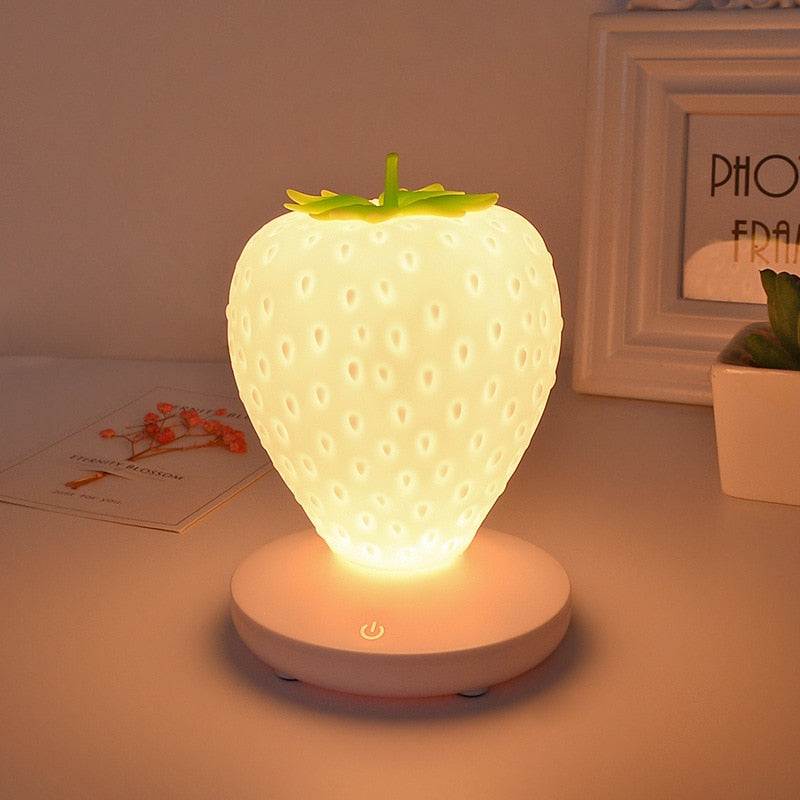 Strawberry night light USB charging Wakaii