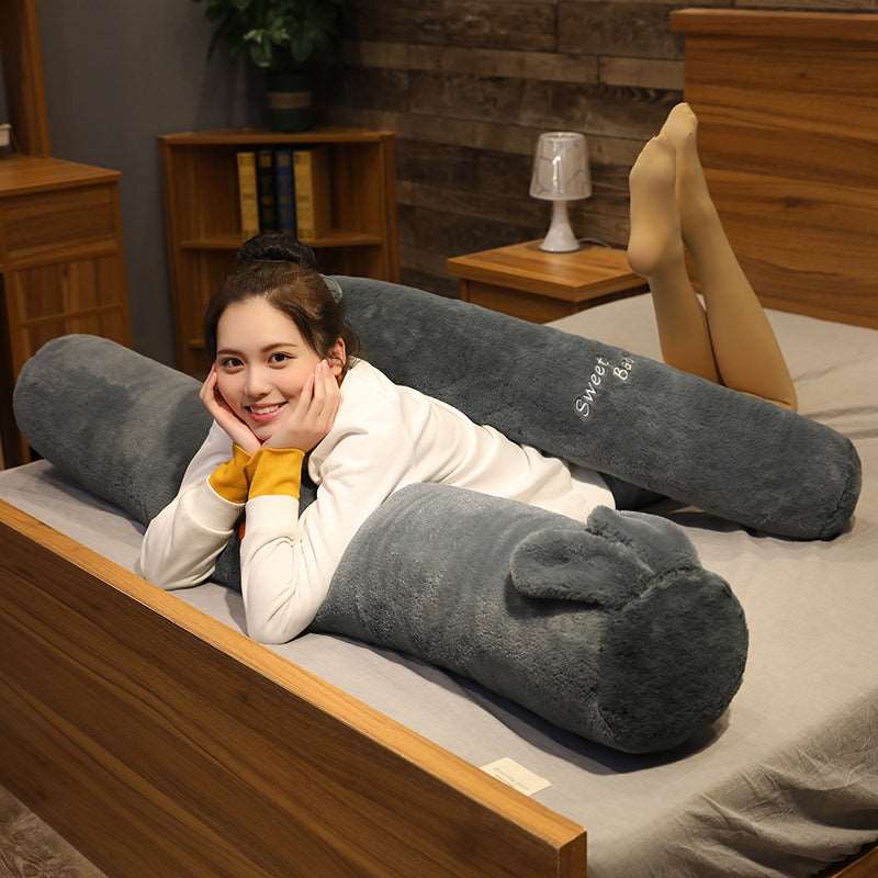 Tall Fluffy Animal Body Pillow Plushies Wakaii