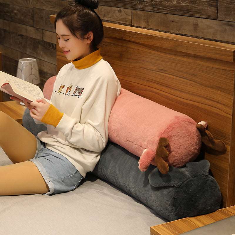 Tall Fluffy Animal Body Pillow Plushies Wakaii
