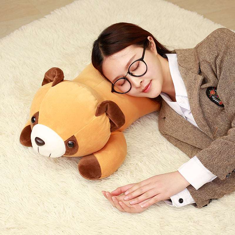 Teddy the Kawaii Laying Bear Plushie Wakaii
