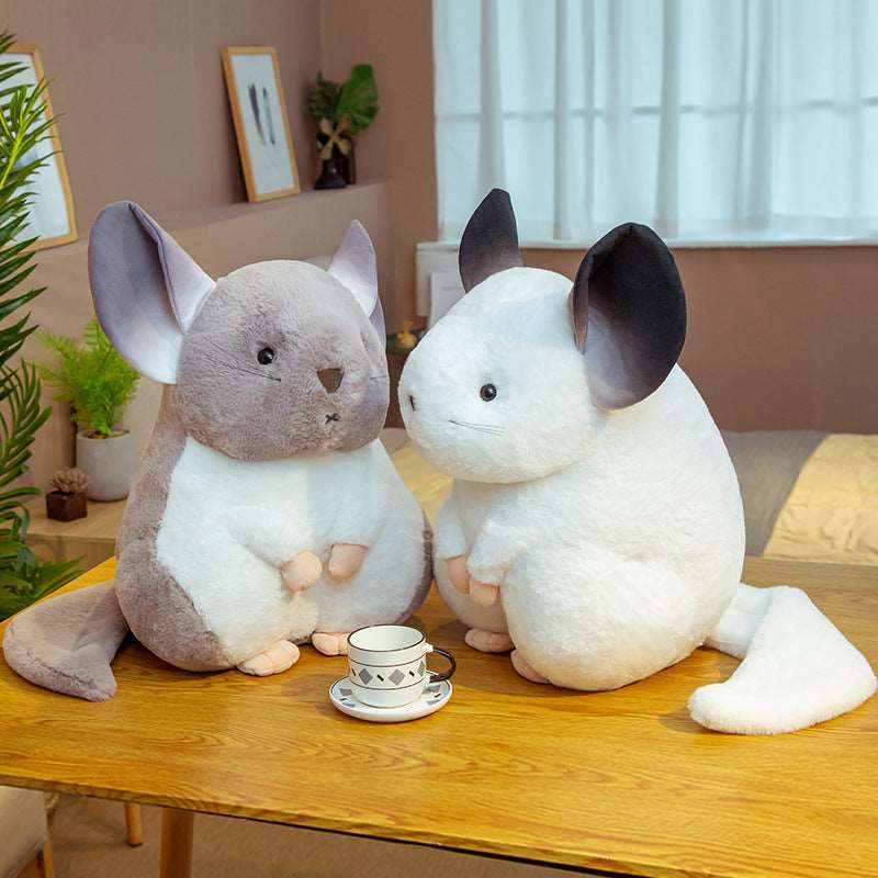 The Fluffy Chinchilla Trio Plushies Wakaii
