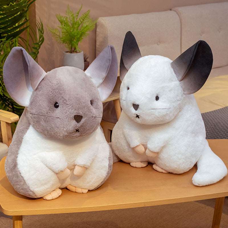 The Fluffy Chinchilla Trio Plushies Wakaii