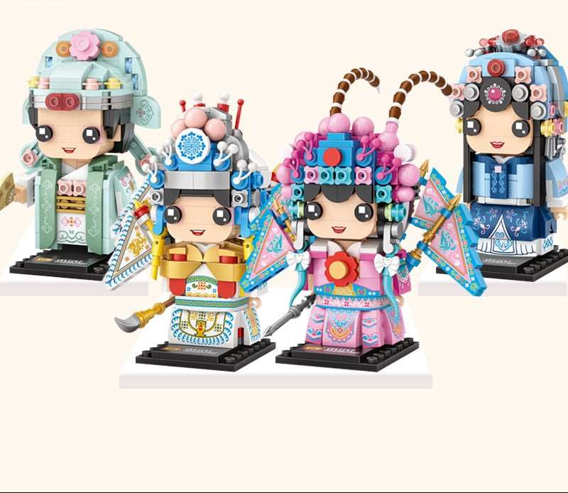 Traditional Chinese Peking Opera Performers