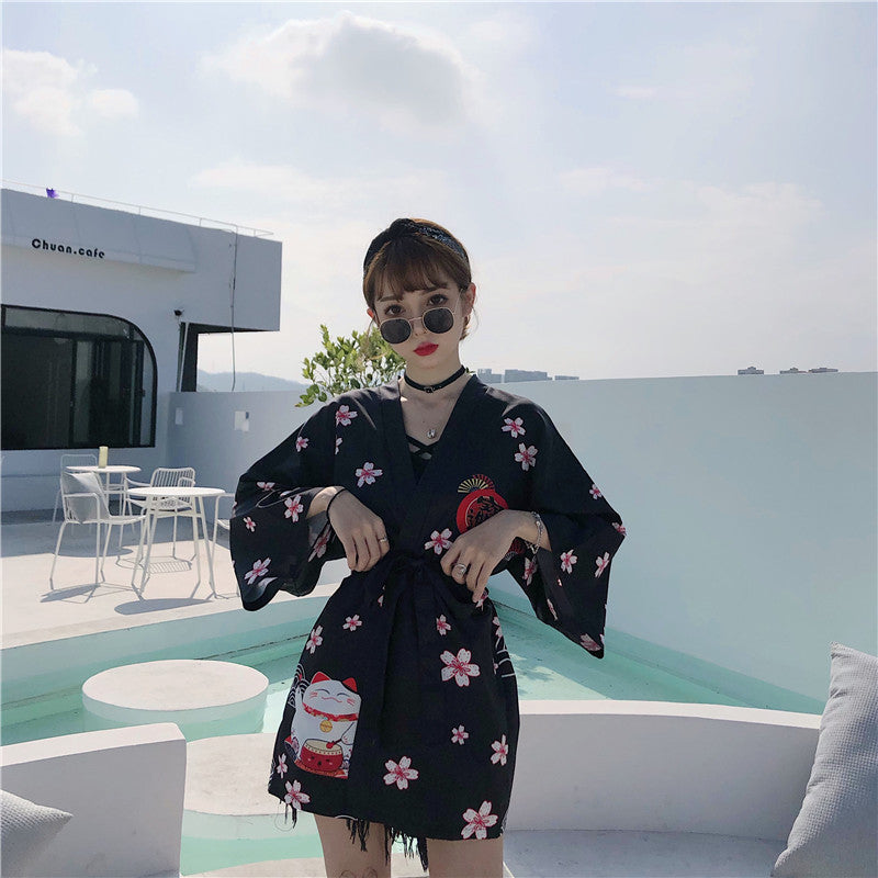 Traditional Stylish Japanese Kimono Collection Wakaii