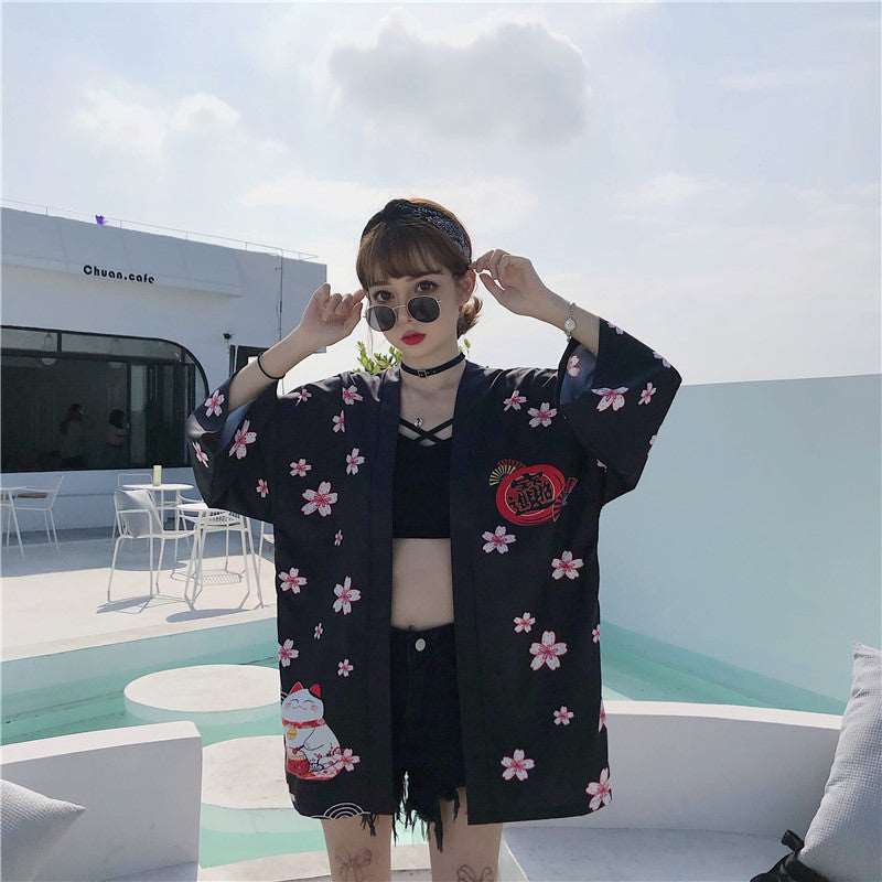 Traditional Stylish Japanese Kimono Collection