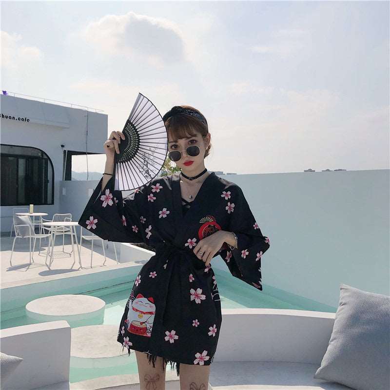 Traditional Stylish Japanese Kimono Collection